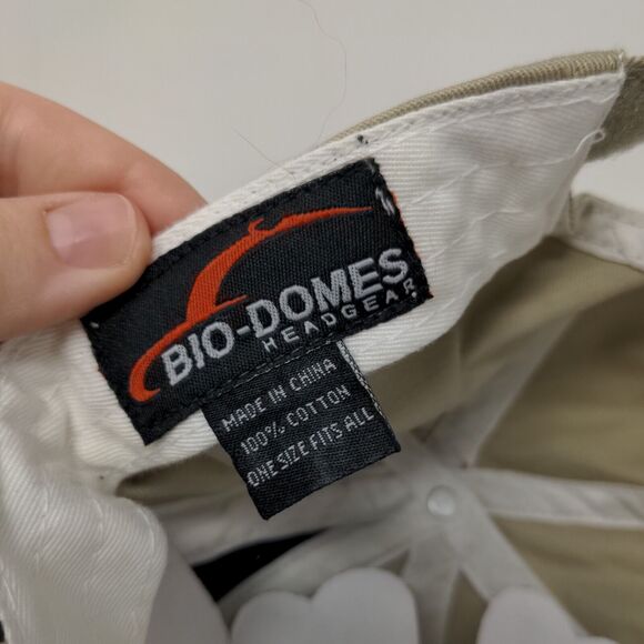 Pidgeon Forge Tennessee Strapback Hat Tan OS Adjustable Embroidered Bio-Domes - Picture 7 of 7